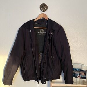 Vintage Weatherproof Bomber Fleece Lined Jacket Men's Size Small